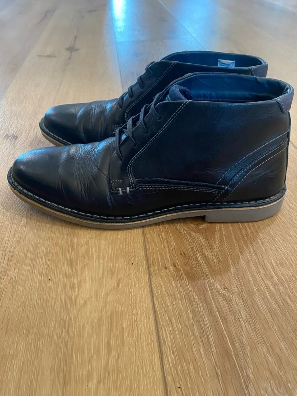 Steve Madden Boots Men’s Size 9 Black Gadrick Chukka Boots Casual Preppy Work